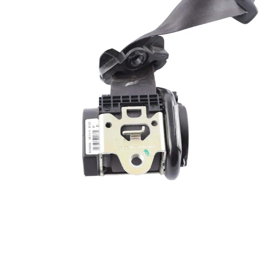Seat Ibiza 6J Seatbelt Seat Upper Belt Black 3 Door Front Right O/S - SKU 6J3857706 - Part number 6J3857706