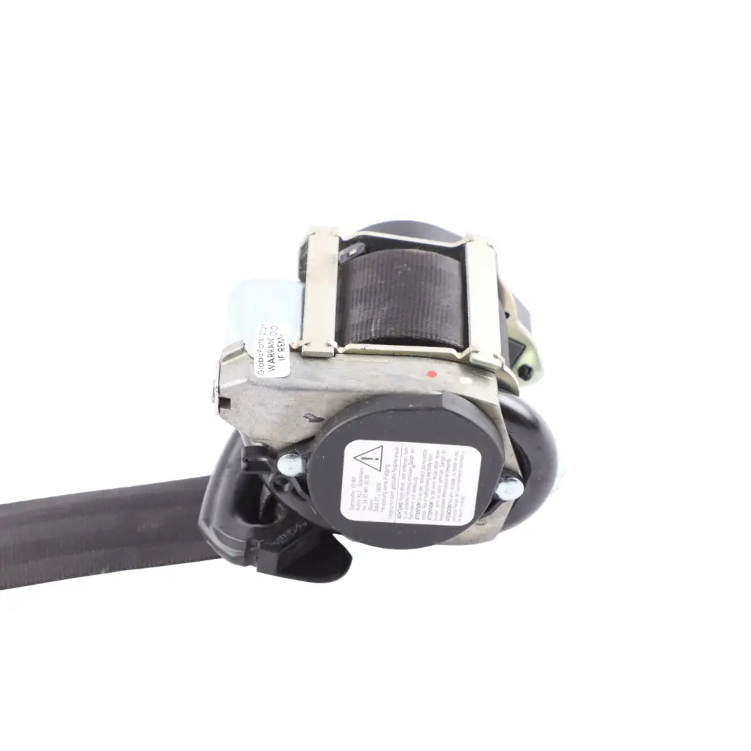 Seat Ibiza 6J Seatbelt Seat Upper Belt Black 3 Door Front Right O/S - SKU 6J3857706 - Part number 6J3857706
