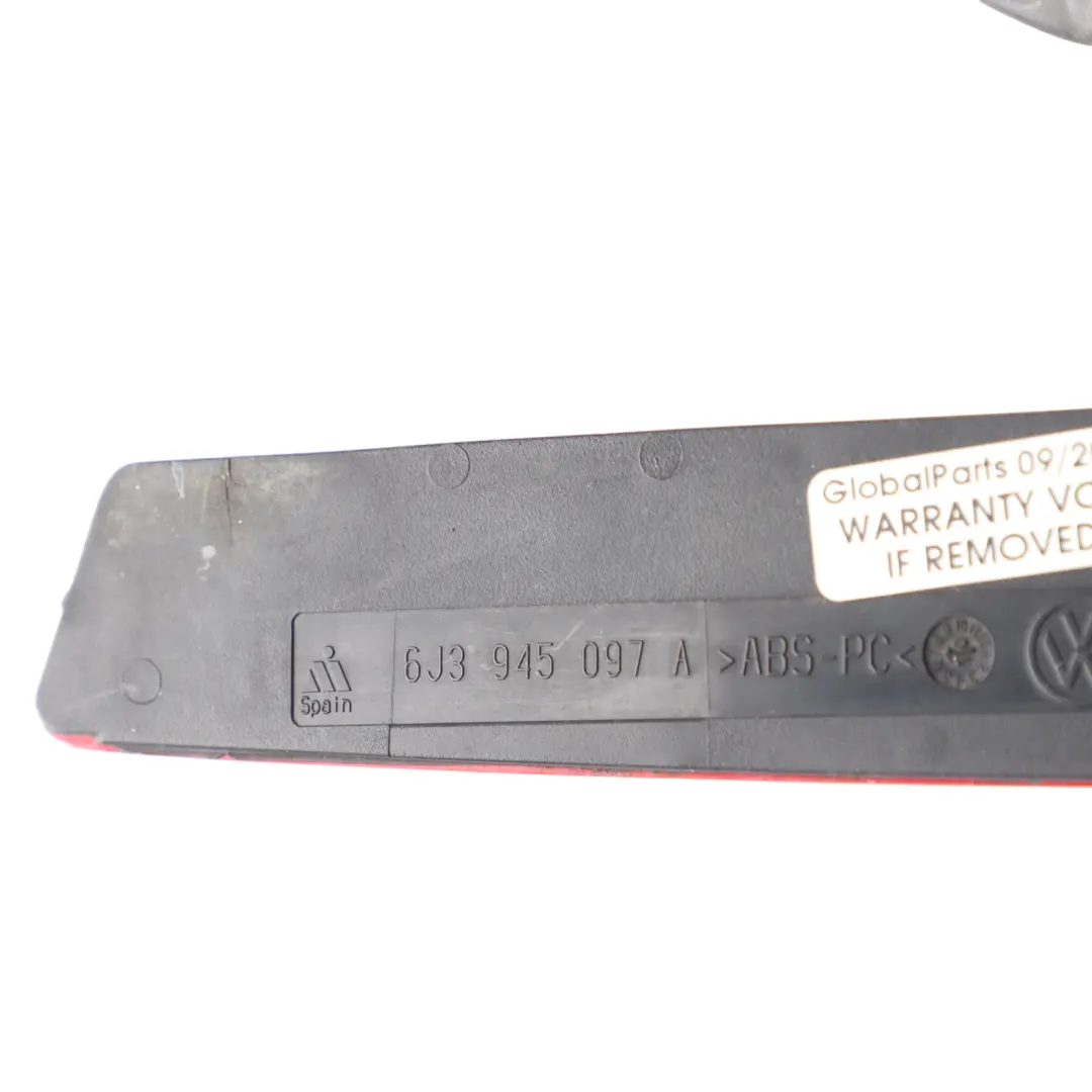 6J Rear Additional Third Brake Light Stop Lamp 6J3945097A to Seat Ibiza with Part number 6J3945097B Seat Ibiza 6J Rear Additional Third Brake Light Stop Lamp 6J3945097A - SKU 6J3945097B - Part number 6J3945097B