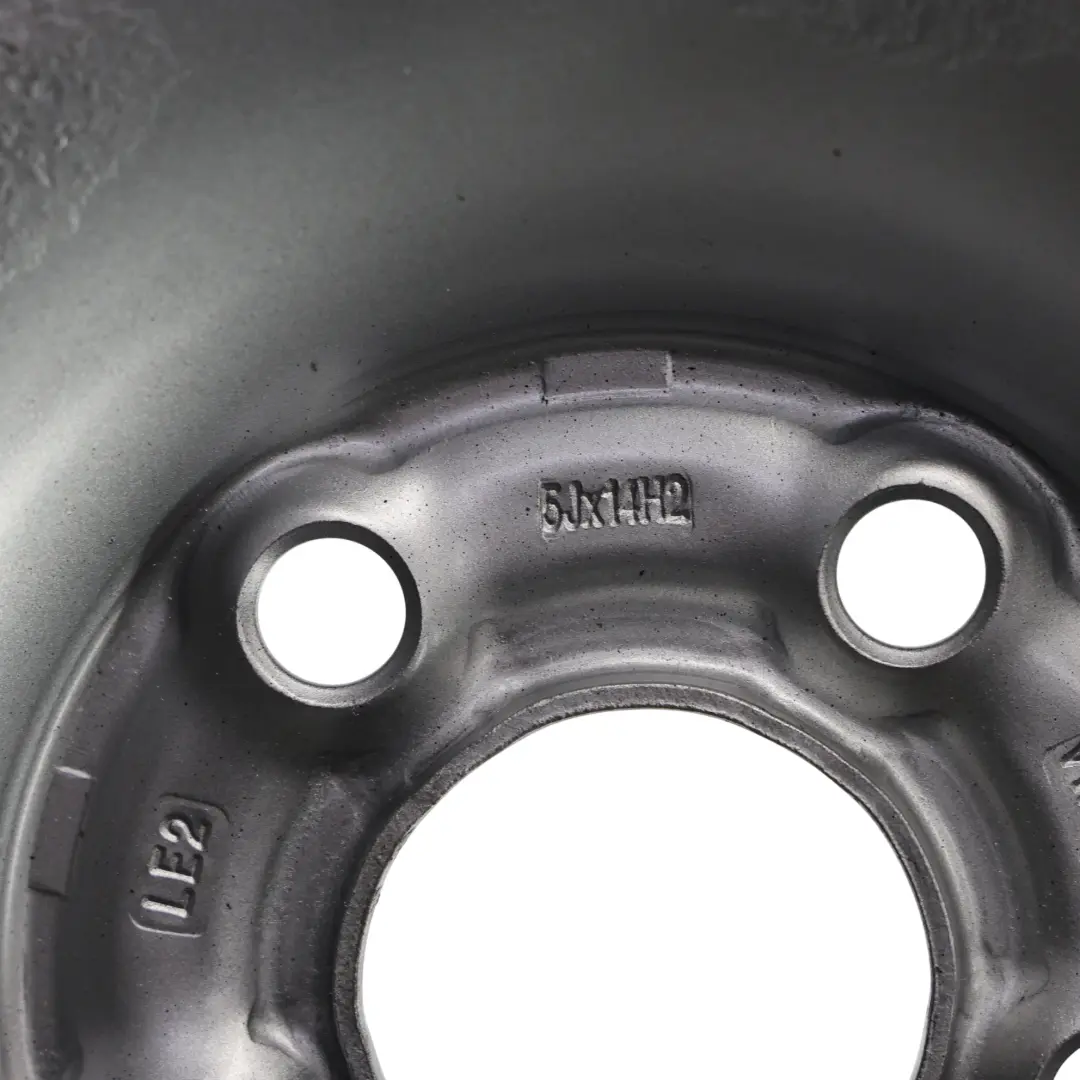 VW Polo Seat Ibiza Roue De Secours Jante Acier 14" 5J ET:35 - SKU 6Q0601027R-1 - Numéro de pièce 6Q0601027R