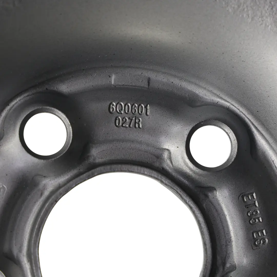 VW Polo Seat Ibiza Ersatzrad Stahlfelge 14" 5J ET:35 - SKU 6Q0601027R-1 - Teilenummer 6Q0601027R
