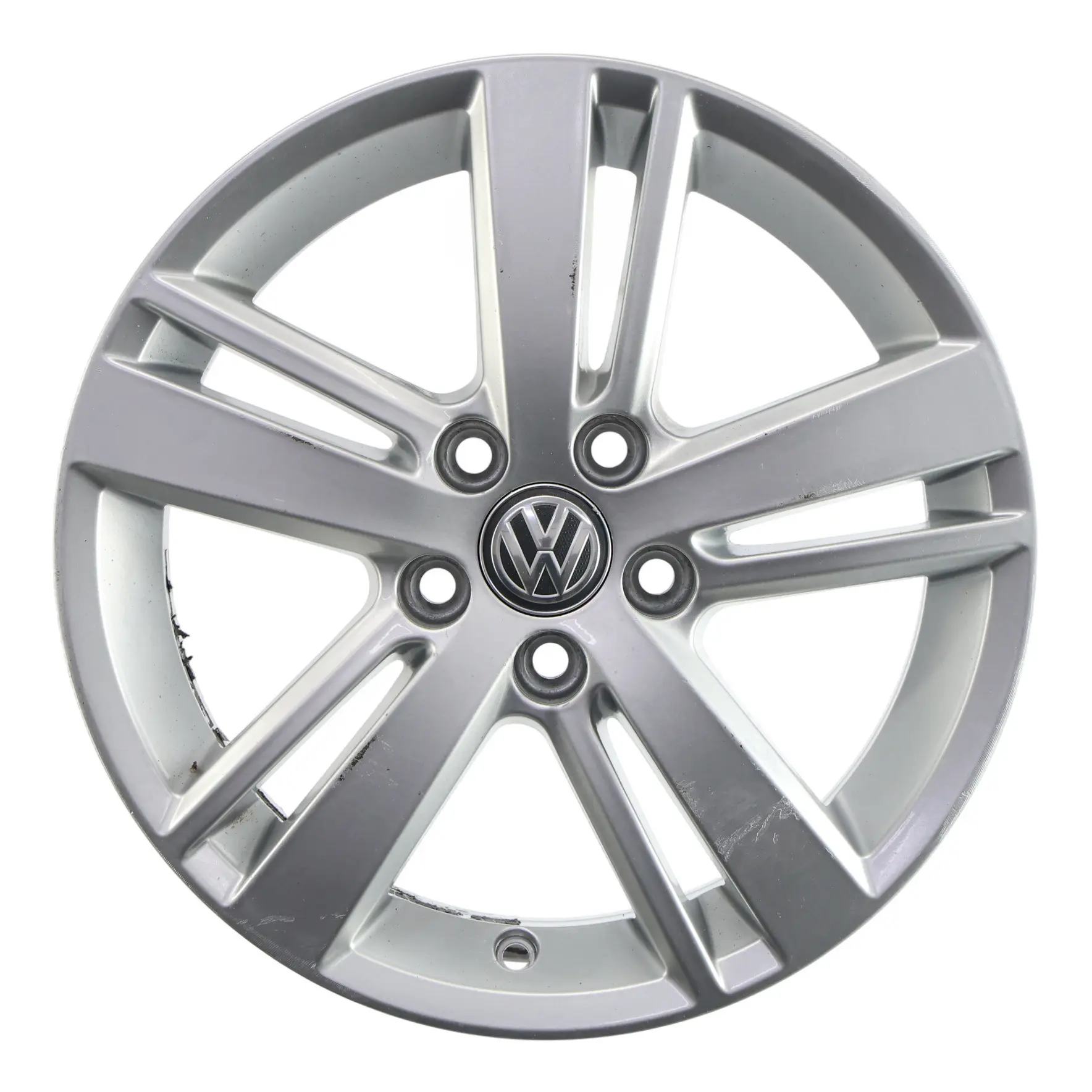Volkswagen Polo 6C Silver Wheel Alloy Rim 15" 6J ET:40 6QS601025C