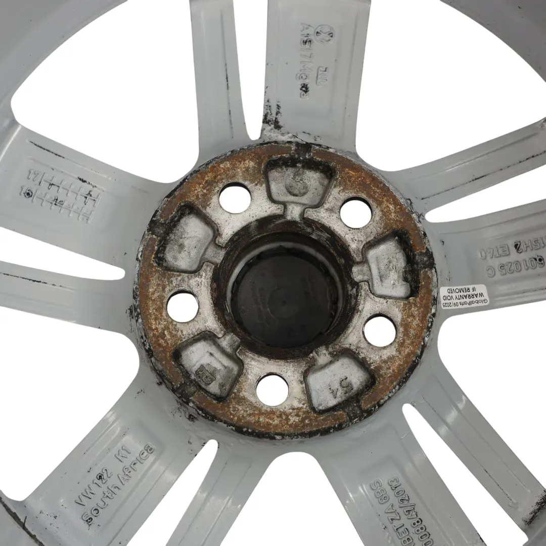 Volkswagen Polo 6C Silver Wheel Alloy Rim 15" 6J ET:40 - SKU 6QS601025C-4 - Part number 6QS601025C