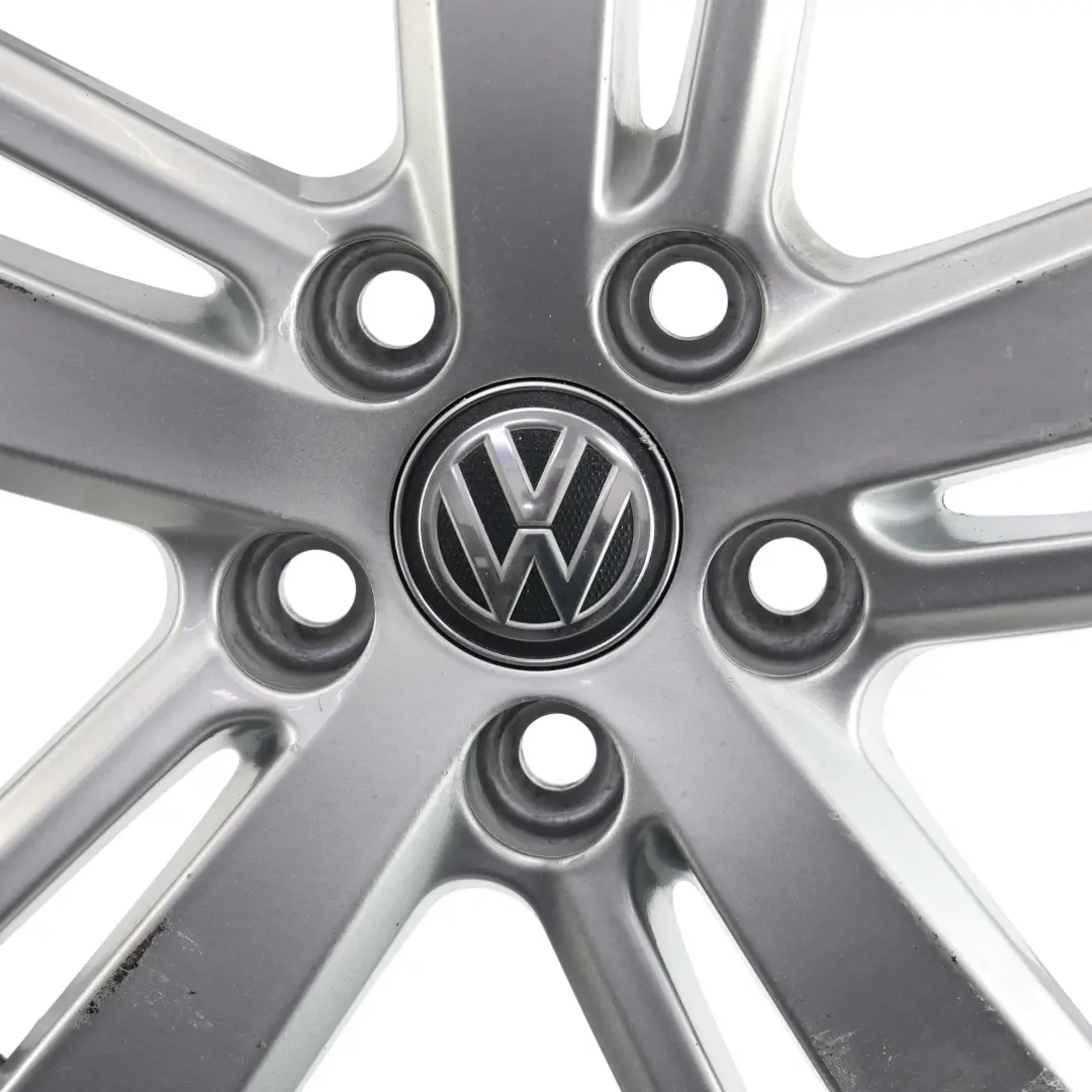 Volkswagen Polo 6C Silver Wheel Alloy Rim 15" 6J ET:40 - SKU 6QS601025C-4 - Part number 6QS601025C