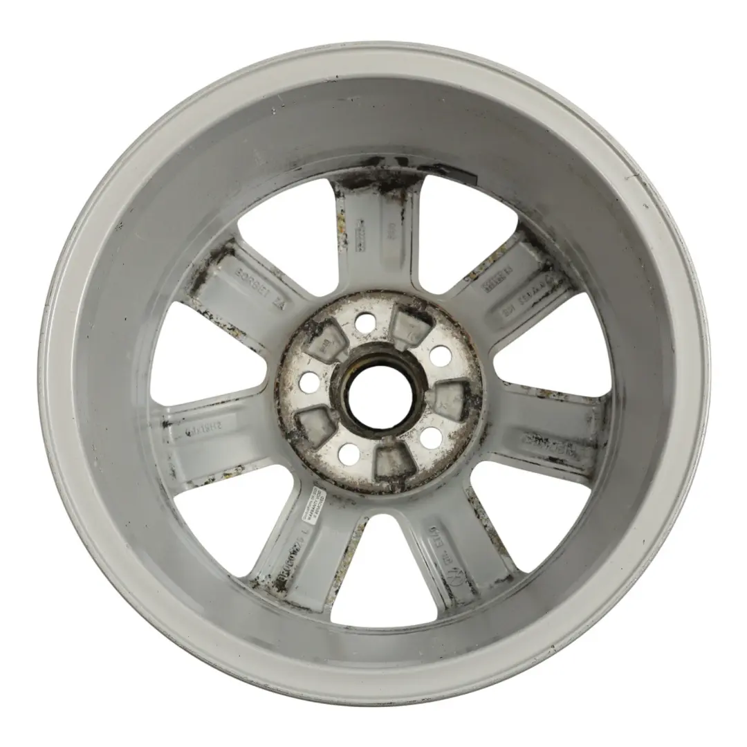 VW Volkswagen Polo 6R Mk5 Silver Wheel Alloy Rim 15" ET:40 6J - SKU 6R0601025L-1 - Part number 6R0601025L