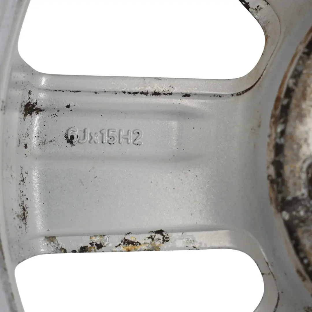 VW Volkswagen Polo 6R Mk5 Silver Wheel Alloy Rim 15" ET:40 6J - SKU 6R0601025L-1 - Part number 6R0601025L