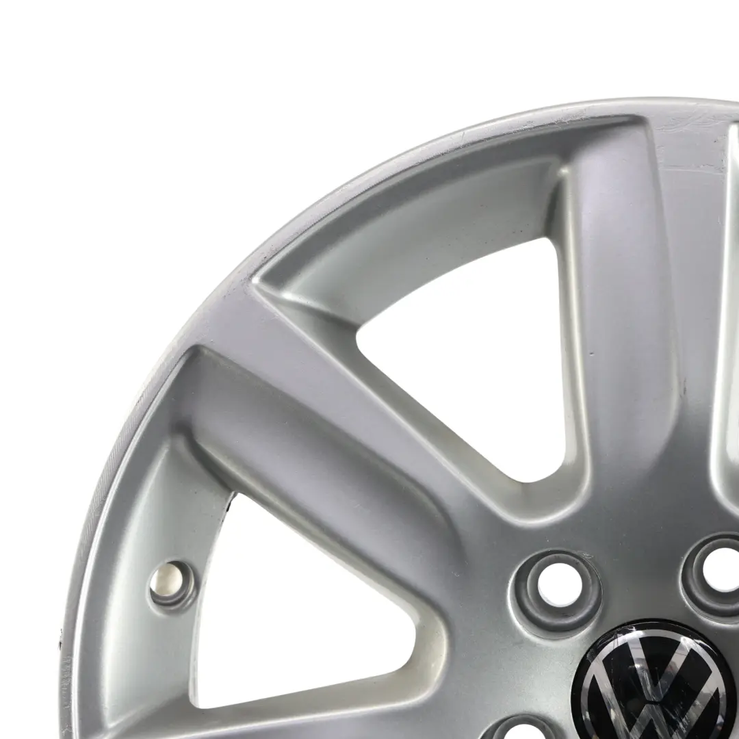 VW Volkswagen Polo 6R Mk5 Jante argentée en alliage 15" ET:40 6J - SKU 6R0601025L-1 - Numéro de pièce 6R0601025L