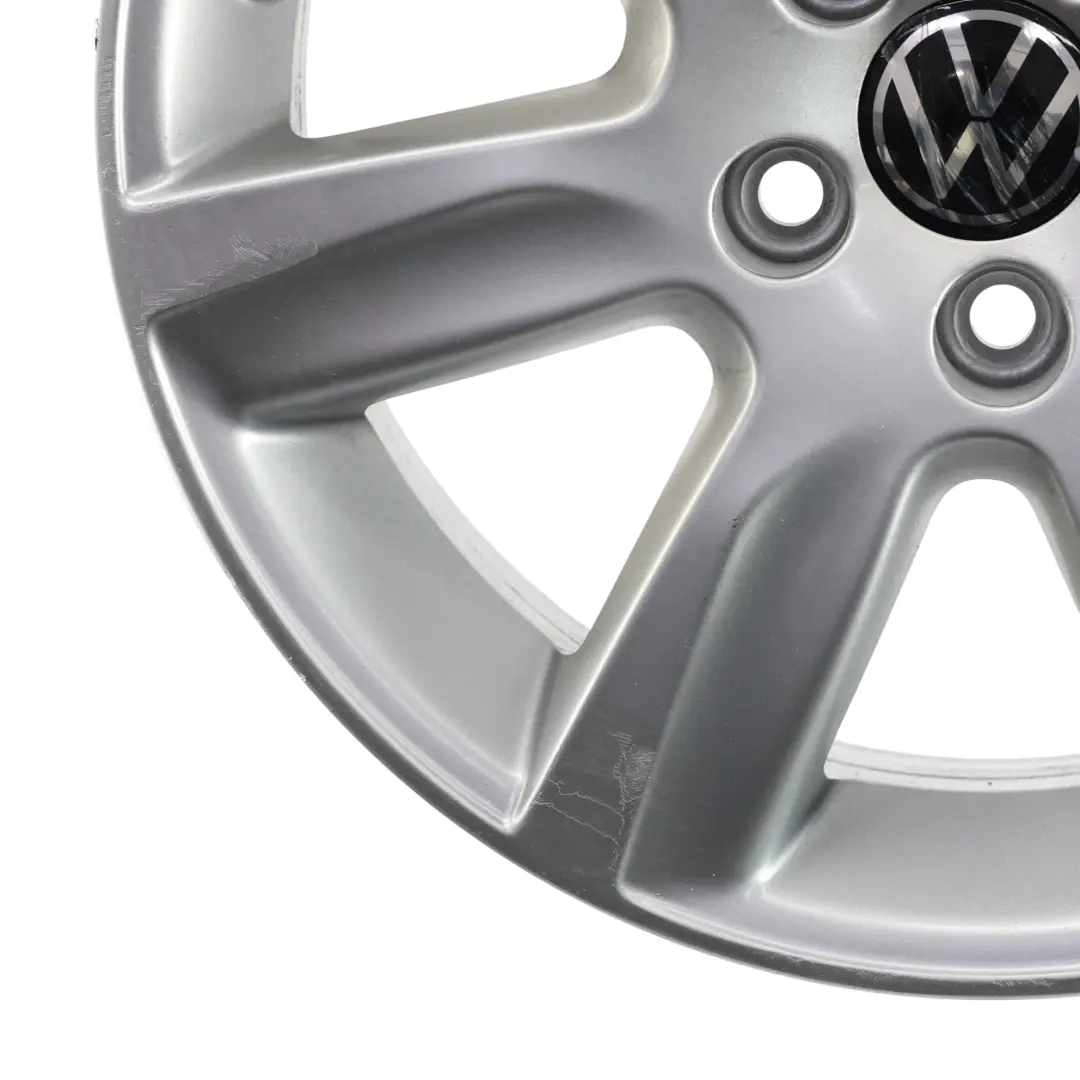 VW Volkswagen Polo 6R Mk5 Jante argentée en alliage 15" ET:40 6J - SKU 6R0601025L-1 - Numéro de pièce 6R0601025L