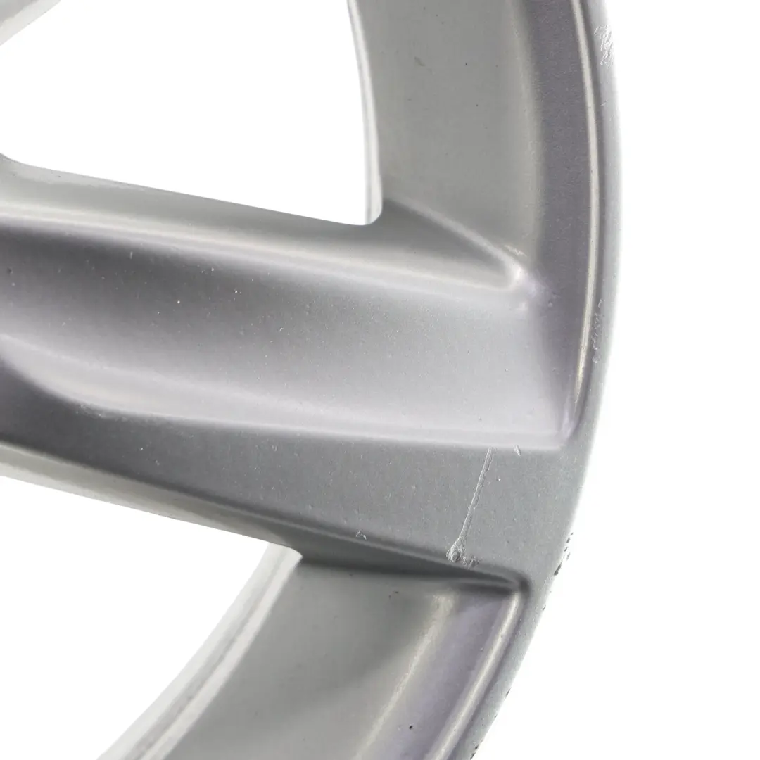 VW Volkswagen Polo 6R Mk5 Silberne Leicht metall felge 15" ET:40 6J - SKU 6R0601025L-1 - Teilenummer 6R0601025L
