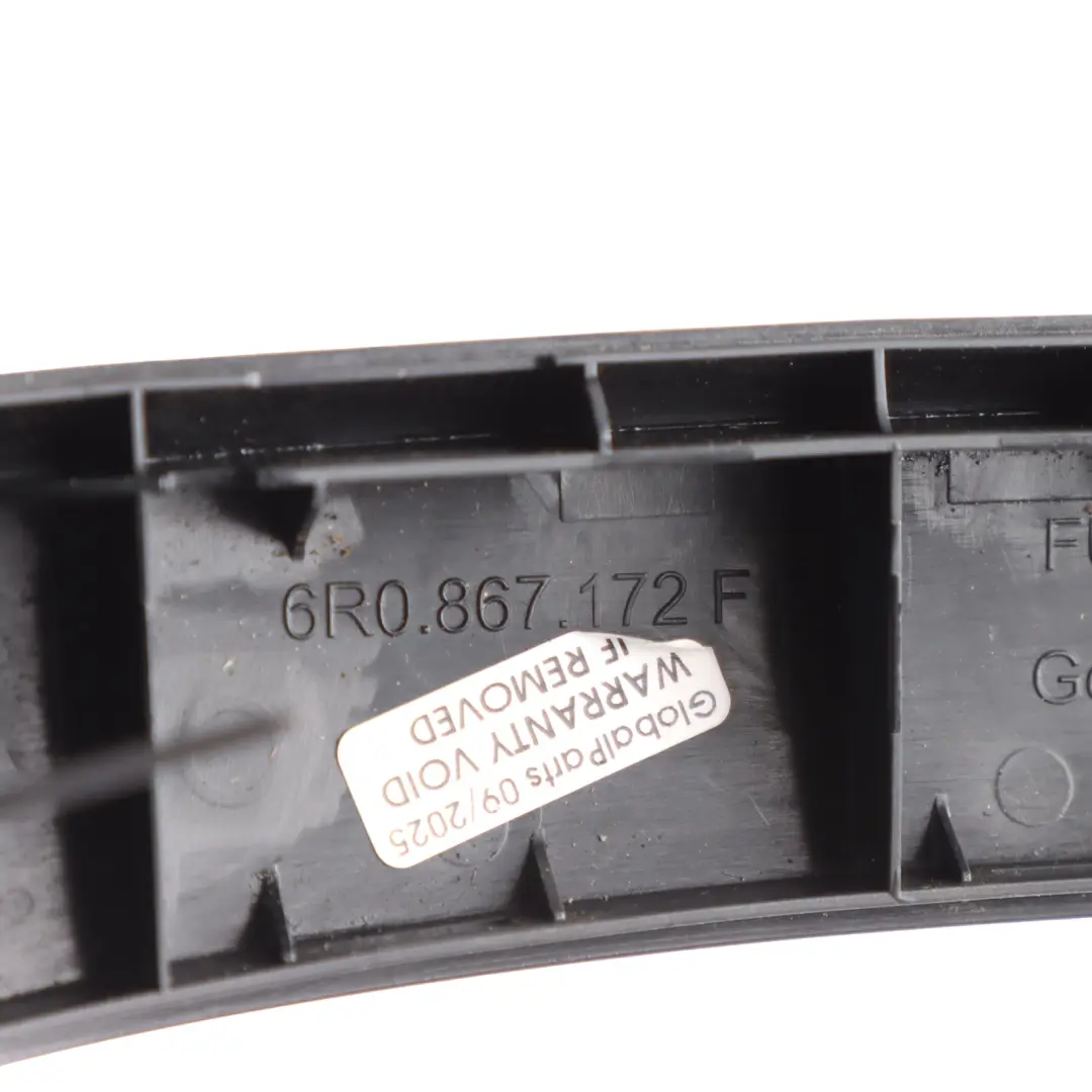 VW Volkswagen Polo 6R Rear Grab Handle Trim Right O/S - SKU 6R0867172F - Part number 6R0867172F