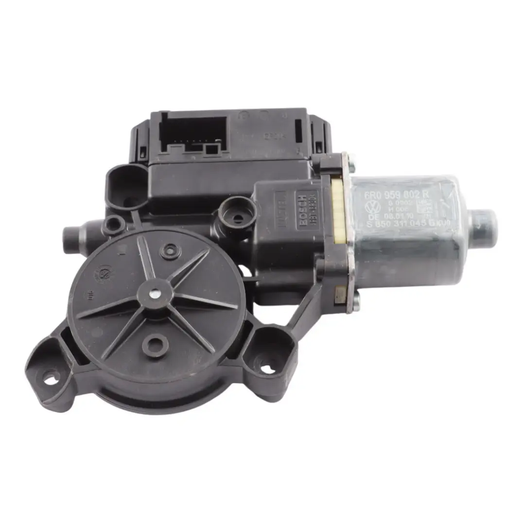 Door Window Lifter Motor Front Right O/S to Volkswagen Polo 6R 5 with Part number 6R0959802R Volkswagen Polo 6R 5 Door Window Lifter Motor Front Right O/S - SKU 6R0959802R - Part number 6R0959802R