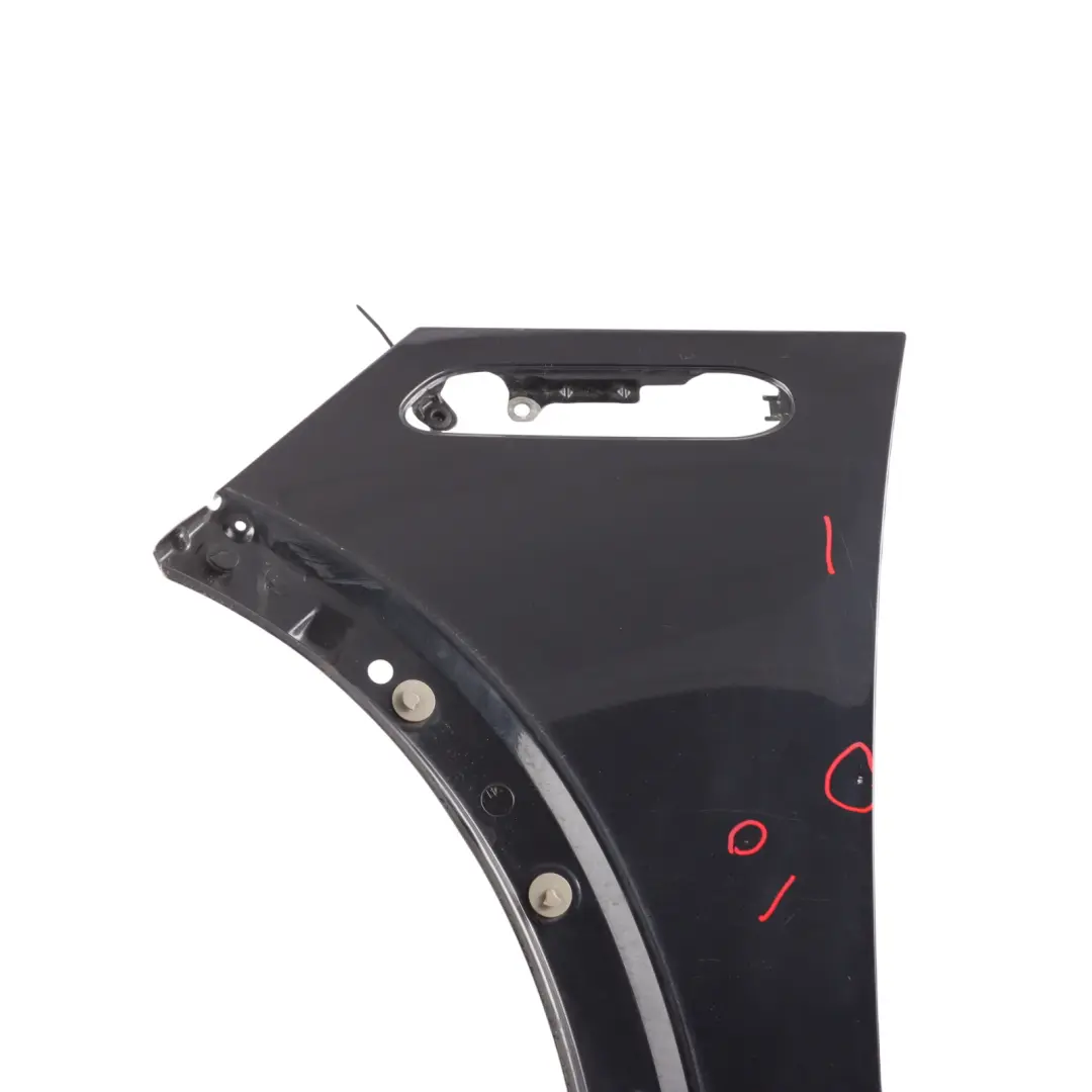 Side Panel Front Left N/S Wing Fender Astro Black Metallic A25 to Mini R50 R52 R53 with Part number 7037437 Mini R50 R52 R53 Side Panel Front Left N/S Wing Fender Astro Black Metallic A25 - SKU 7037437-ASB - Part number 7037437