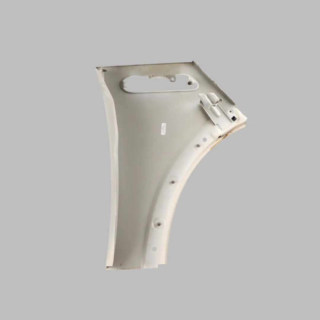 Front Left N/S Side Panel Fender Wing Pepper White - 850 to Mini R50 R53 with Part number 7037437 Mini R50 R53 Front Left N/S Side Panel Fender Wing Pepper White - 850 - SKU 7037437-PW1 - Part number 7037437