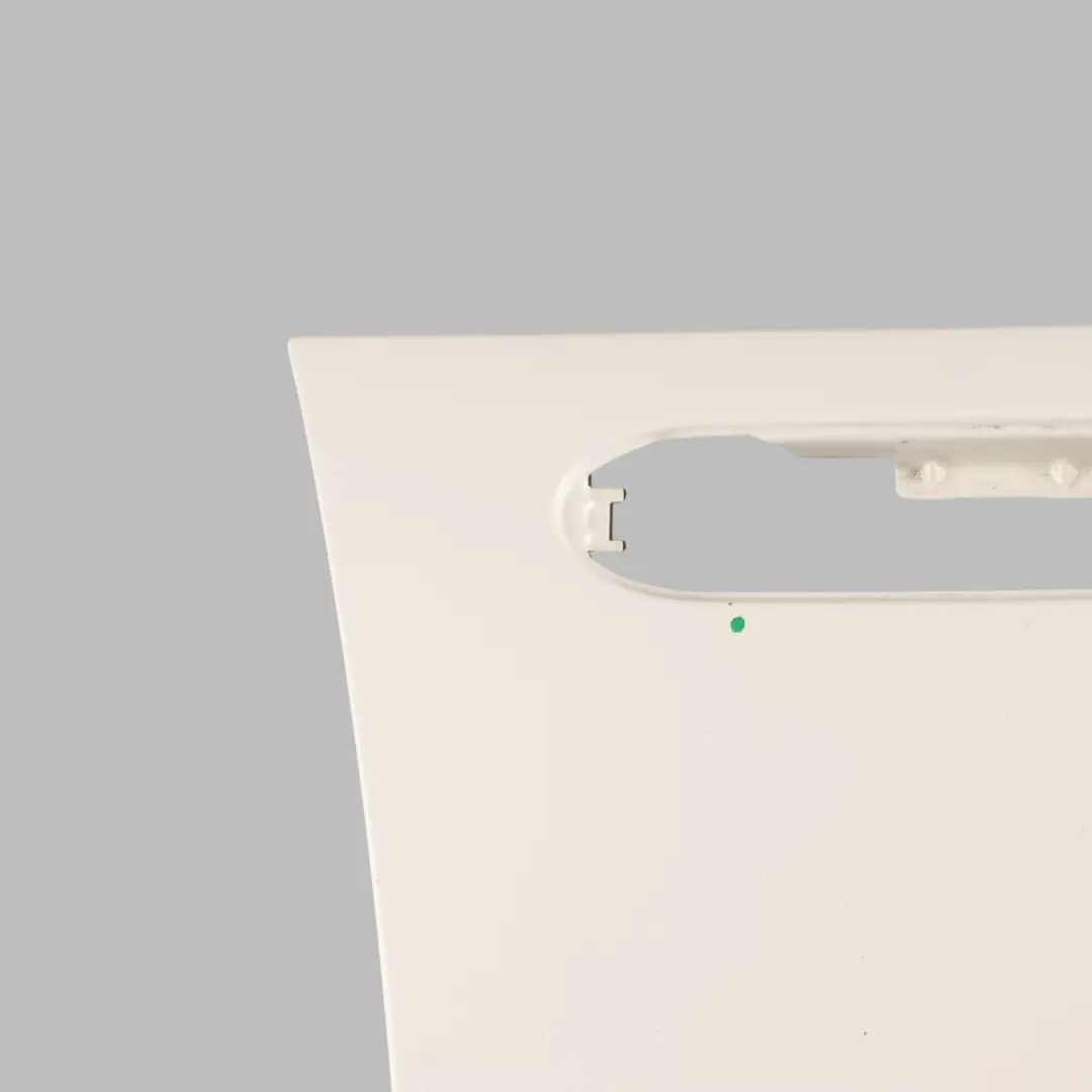 Pannello frontale destro Parafango Pepper White - 850 per Mini Cooper R50 R52 R53 con numero di parte 7037438 Mini Cooper R50 R52 R53 Pannello frontale destro Parafango Pepper White - 850 - SKU 7037438-PW1 - Numero di parte 7037438