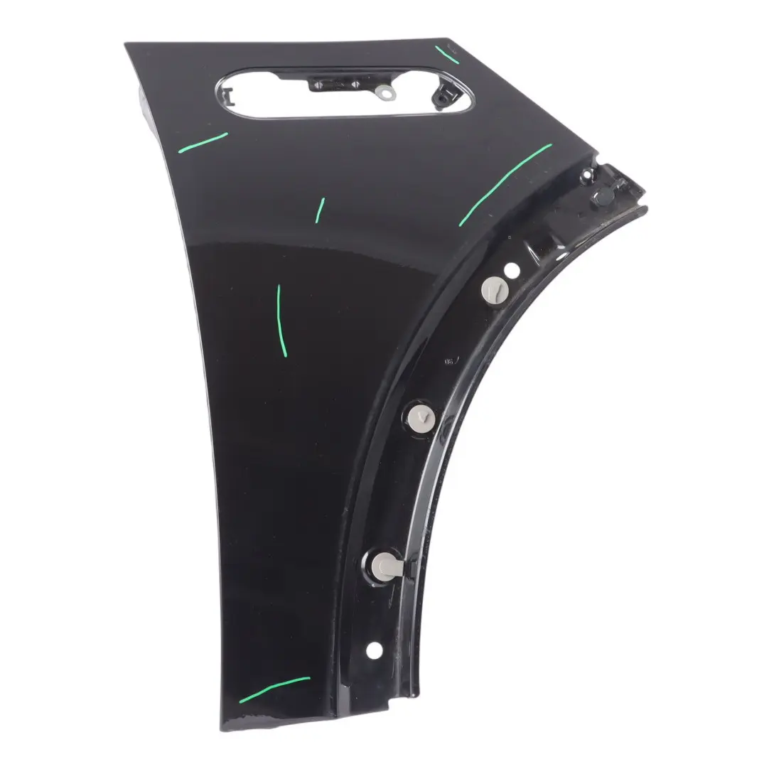 Side Panel Mini R50 R52 R53 Front Right O/S Wing Fender Schwarz Black - 668
