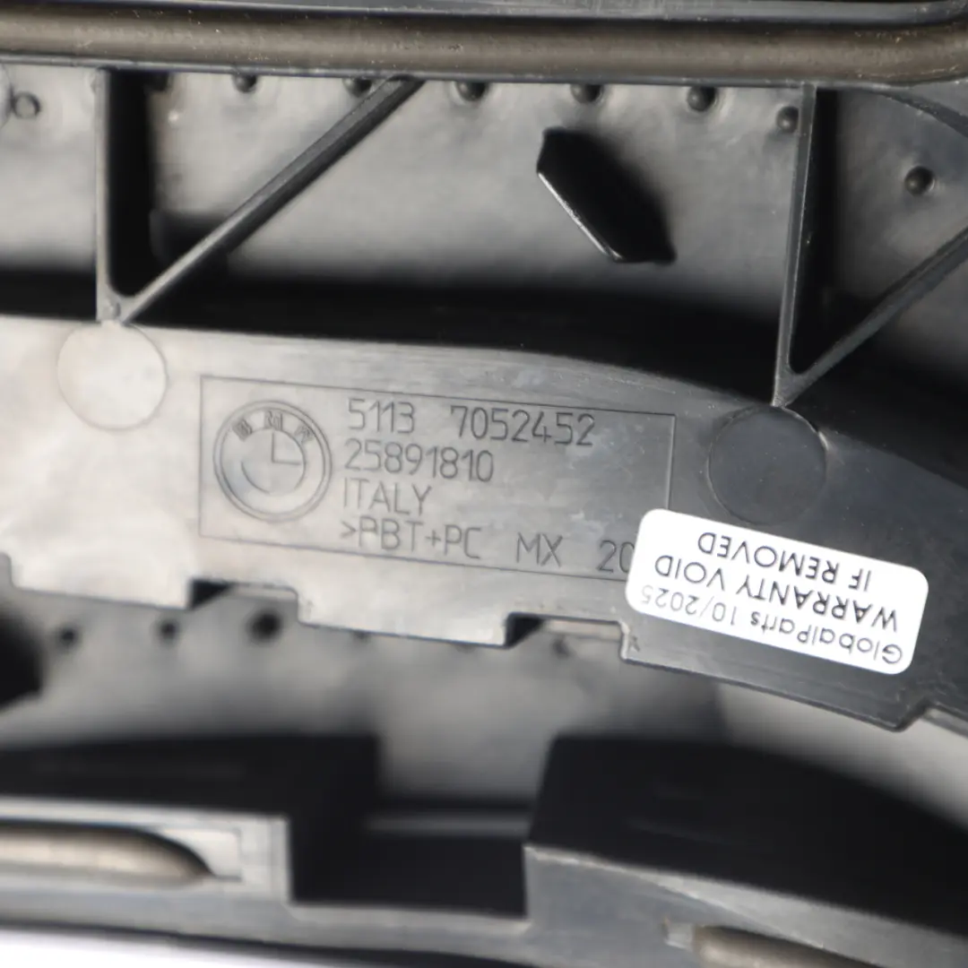 BMW X3 E83 Trunk Boot Lid Tailgate Finisher Cover Monaco Blue - A35 7052452 - SKU 7052452-MB - Part number 0303042