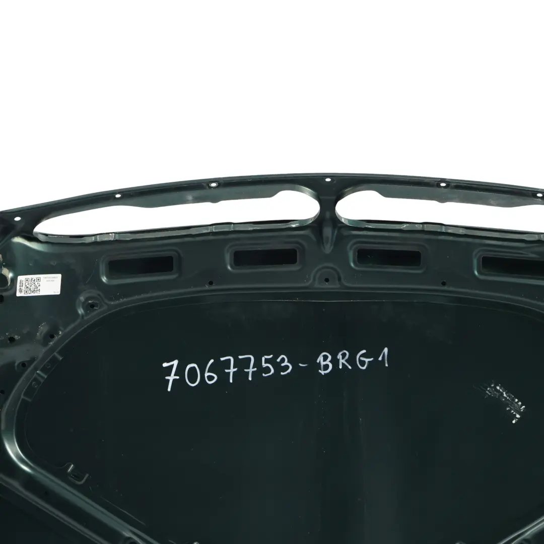 Mini R50 R52 Front Hood Complete Bonnet Headlight British Racing Green - 895 - SKU 7067753-BRG1 - Part number 7067753