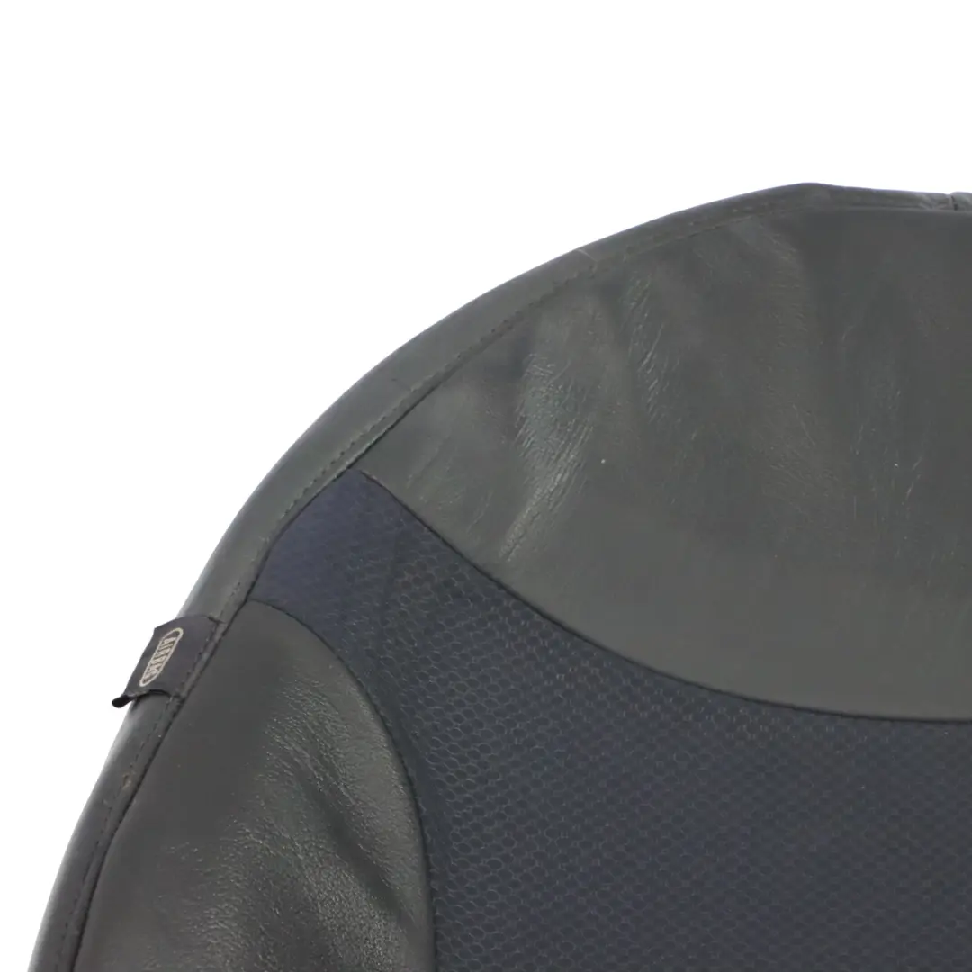 Mini R50 Housse Dossier Siège Sport Avant Gauche Tissu Et Cuir Noir - SKU 7073004-5 - Numéro de pièce 7073004