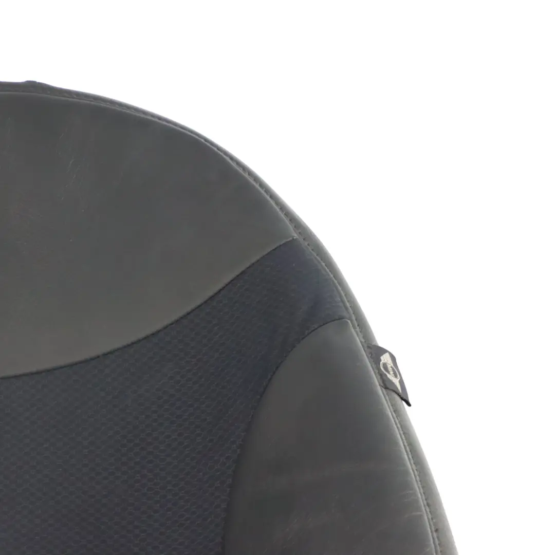 Mini R50 Housse Dossier Siège Sport Avant Gauche Tissu Et Cuir Noir - SKU 7073004-5 - Numéro de pièce 7073004