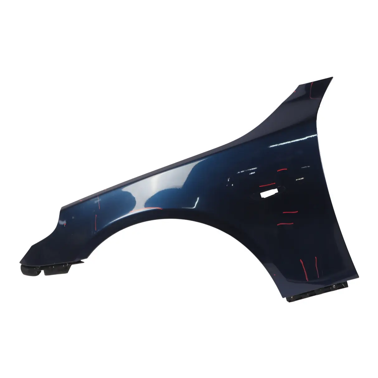 BMW E60 E61 Wing Panel Front Left N/S Side Fender Trim Tiefseeblau Blue - A76