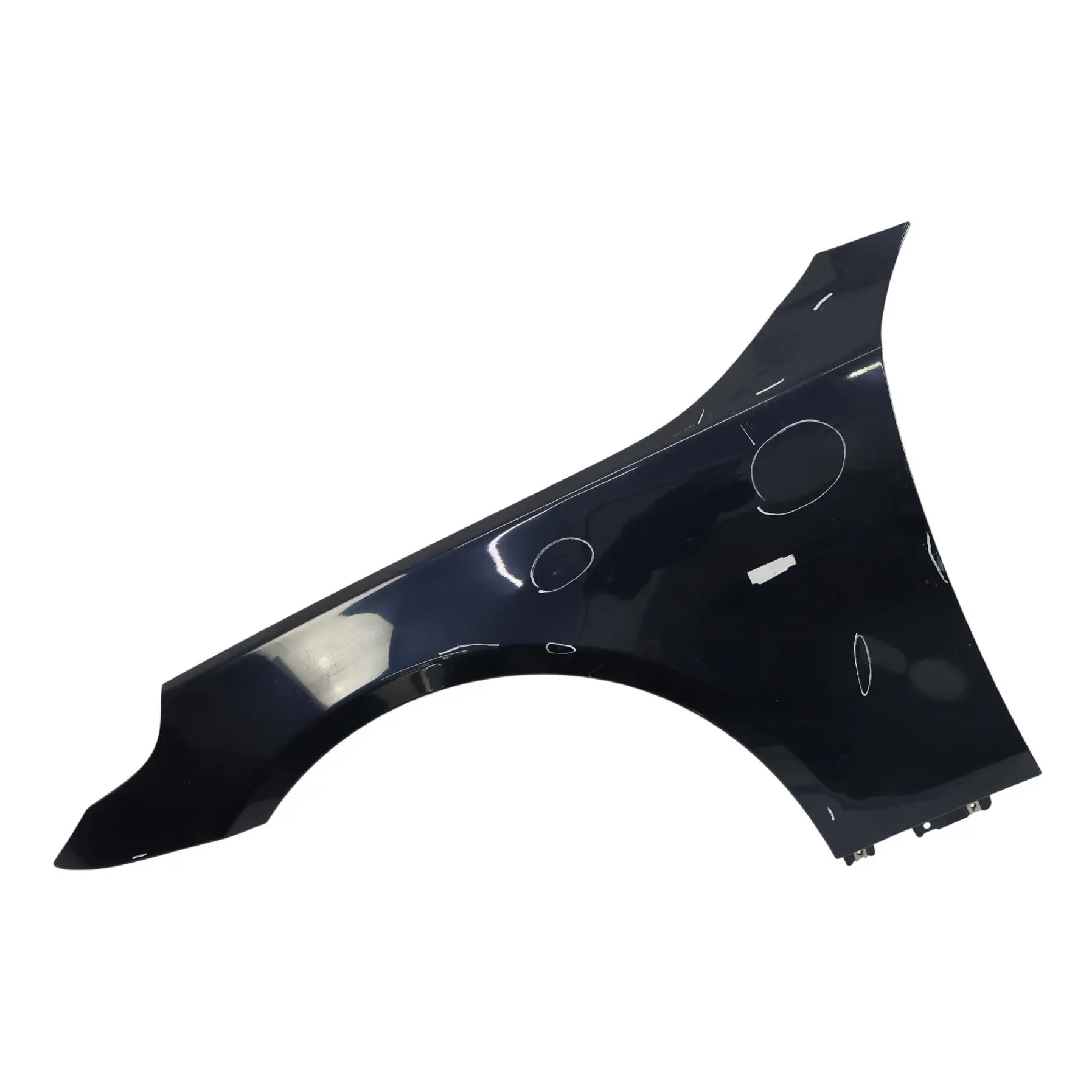 BMW E60 E61 Side Panel Front Left N/S Wing Fender Orientblau Blue - 317