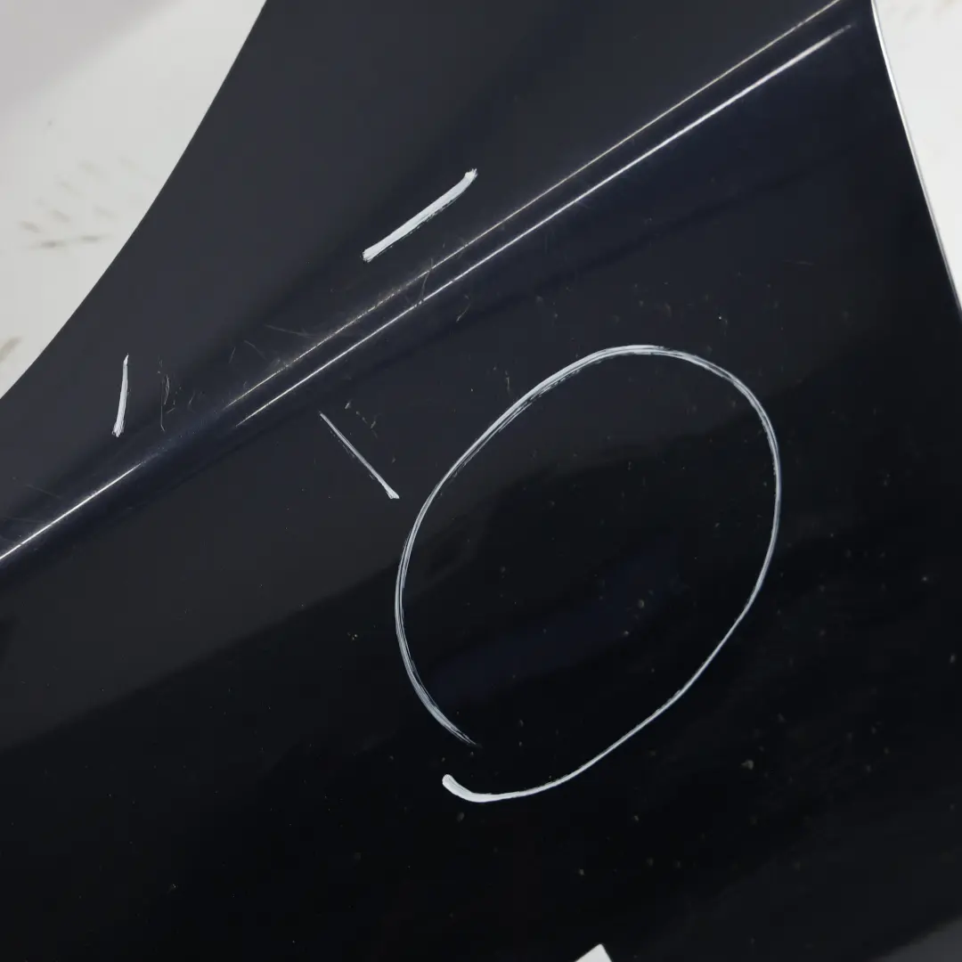 Side Panel Front Left N/S Wing Fender Orientblau Blue - 317 to BMW E60 E61 with Part number 7111429 BMW E60 E61 Side Panel Front Left N/S Wing Fender Orientblau Blue - 317 - SKU 7111429-OB - Part number 7111429