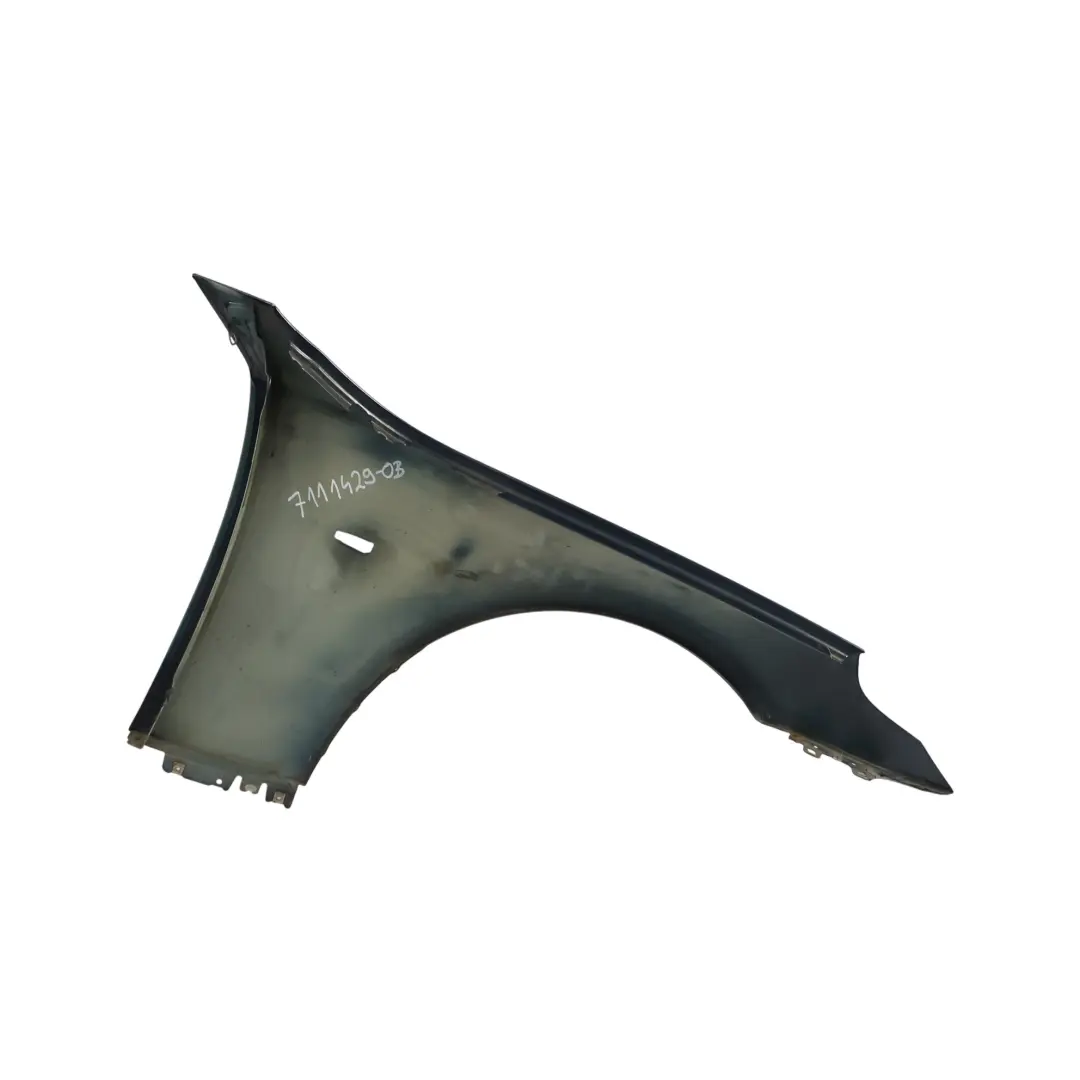 Pannello Laterale Anteriore Sinistro Parafango Orientblau - 317 per BMW E60 E61 con numero di parte 7111429 BMW E60 E61 Pannello Laterale Anteriore Sinistro Parafango Orientblau - 317 - SKU 7111429-OB - Numero di parte 7111429