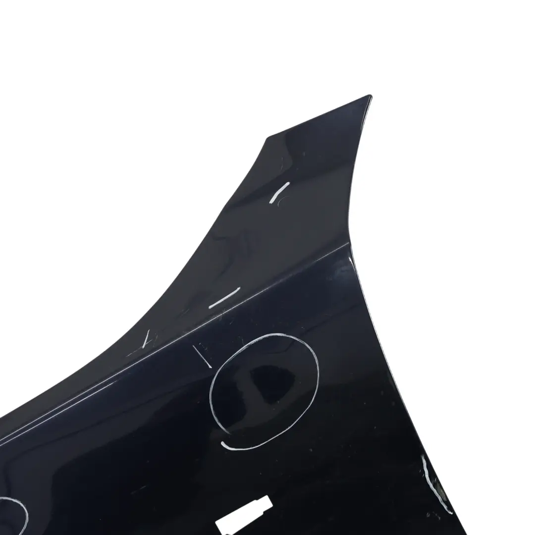 BMW E60 E61 Panneau Latéral Avant Gauche Aile Orientblau Metallic - 317 - SKU 7111429-OB - Numéro de pièce 7111429