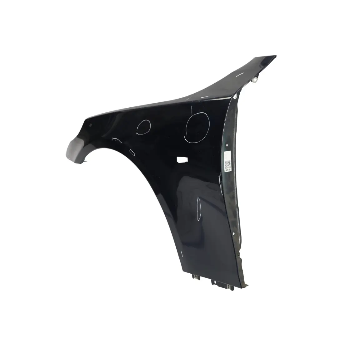 BMW E60 E61 Panneau Latéral Avant Gauche Aile Orientblau Metallic - 317 - SKU 7111429-OB - Numéro de pièce 7111429