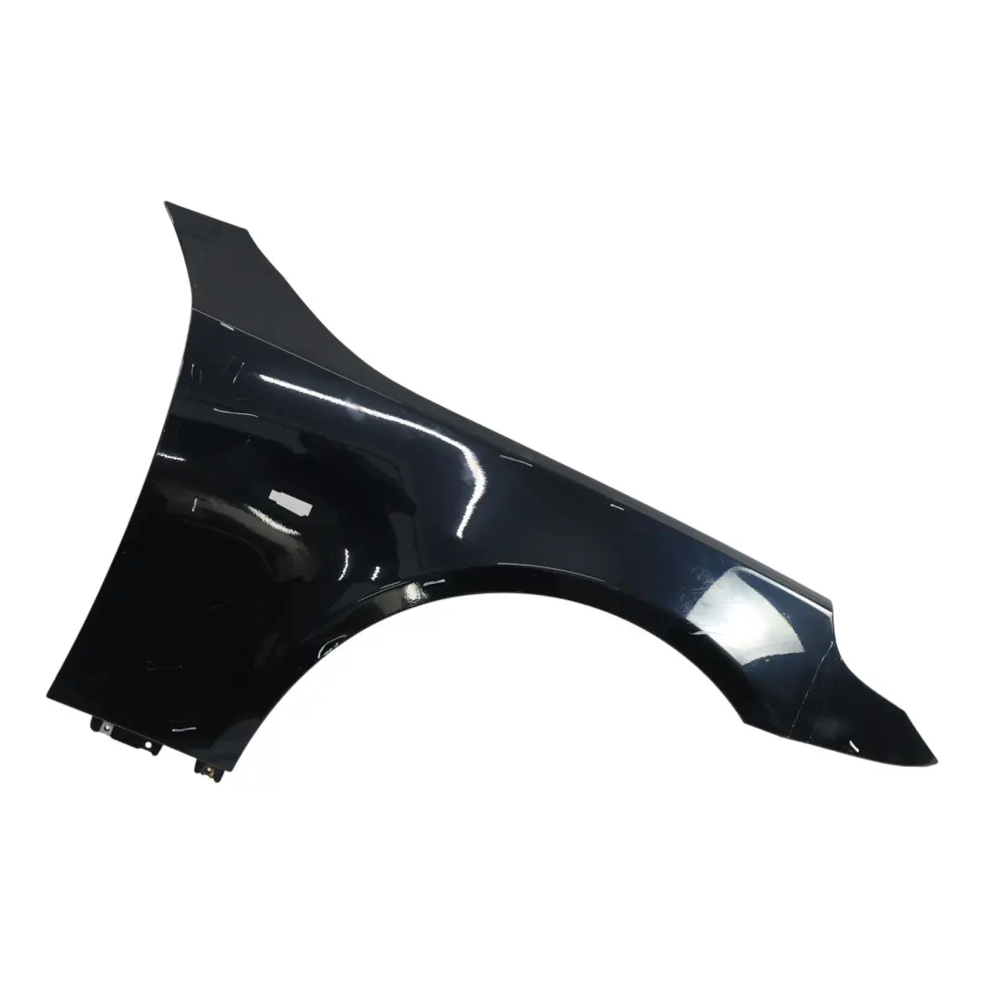 BMW E60 E61 Błotnik Prawy Carbonschwarz Czarny Metalik - 416 - SKU 7111430-CAR1 - Numer Części 7111430