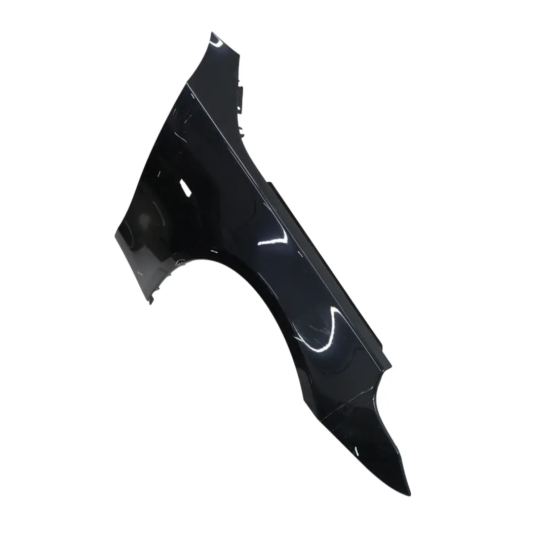  Panneau latéral BMW E60 E61 Aile avant droite Carbonschwarz Black - 416 - SKU 7111430-CAR1 - Numéro de pièce 7111430