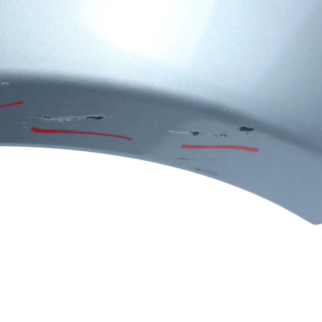 BMW E60 E61 Side Panel Wing Fender Front Right O/S Spacegrau Metallic - A52 - SKU 7111430-SCG - Part number 7111430