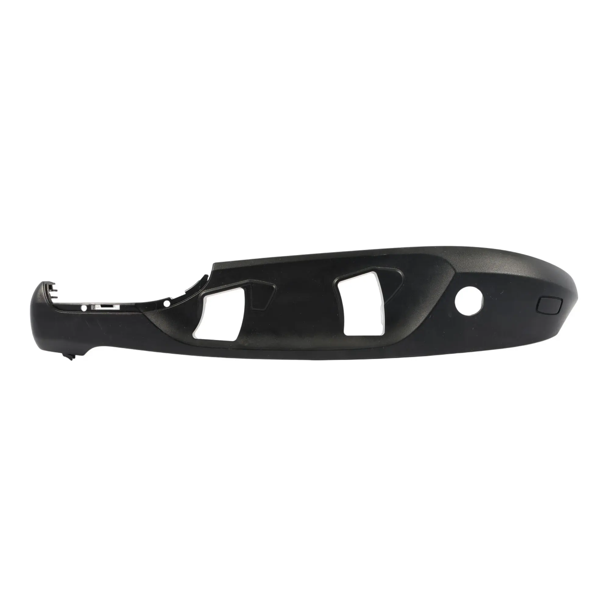 BMW E87 Seat Outer Exterior Trim Rail Cover Front Right O/S Black 7118482