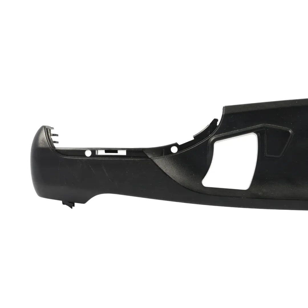 BMW E87 Seat Outer Exterior Trim Rail Cover Front Right O/S Black - SKU 7118482-4 - Part number 7118482
