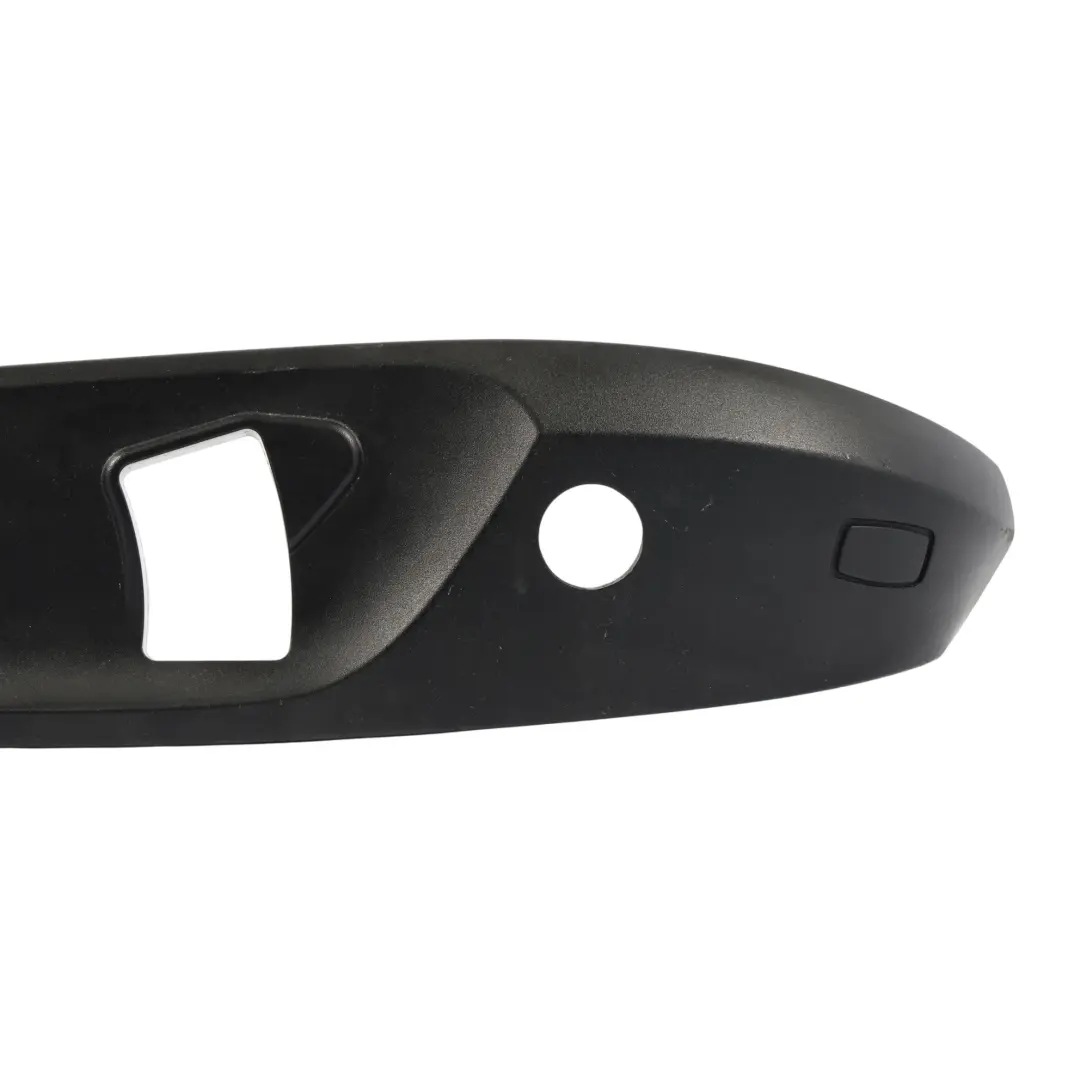 BMW E87 Seat Outer Exterior Trim Rail Cover Front Right O/S Black - SKU 7118482-4 - Part number 7118482