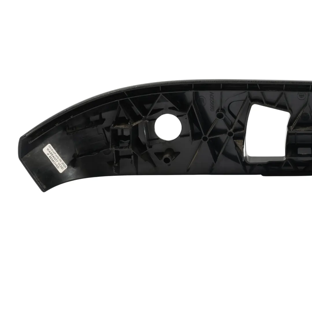 BMW E87 Seat Outer Exterior Trim Rail Cover Front Right O/S Black - SKU 7118482-4 - Part number 7118482