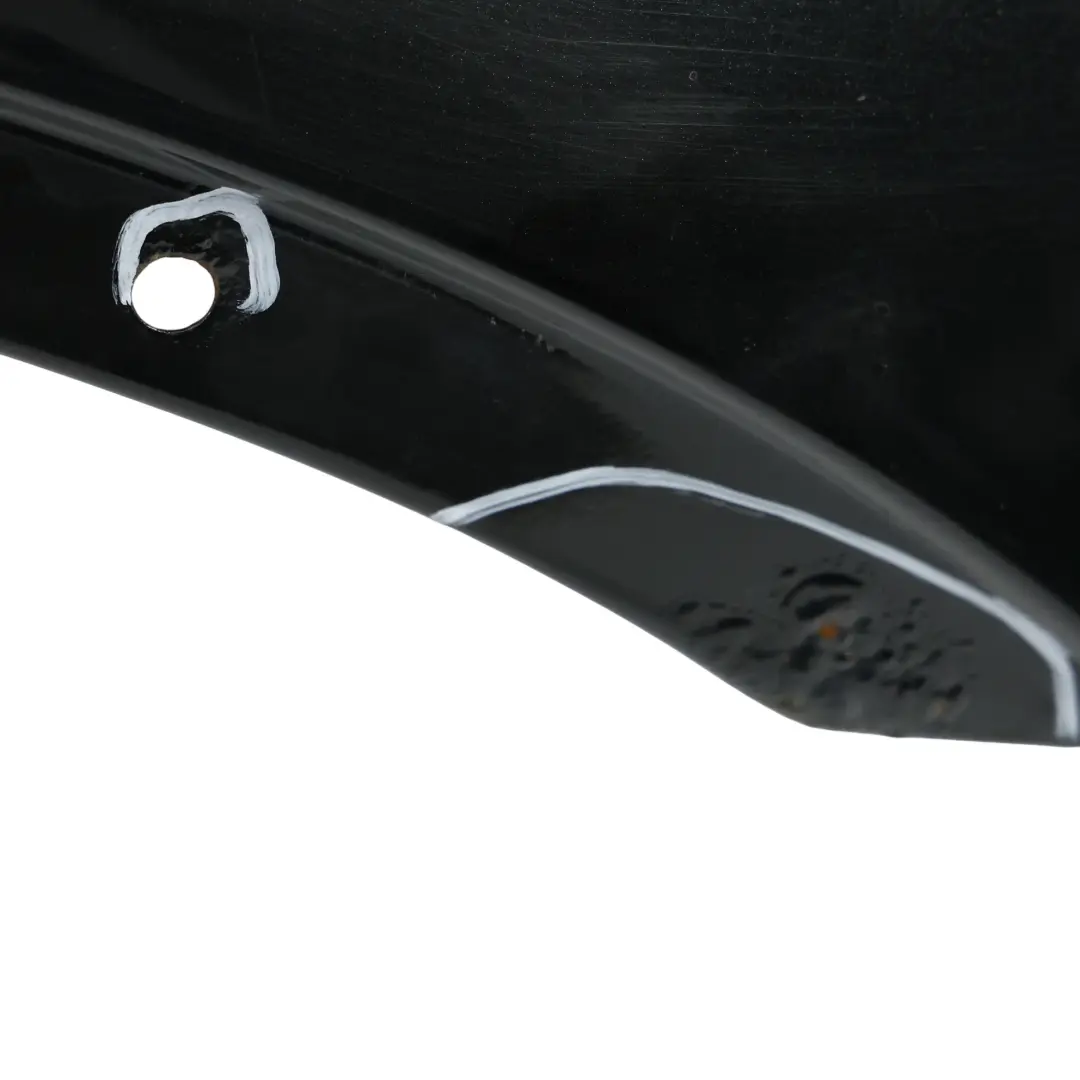 BMW X5 E53 Seitenteil Flügel Kotflügel Vorne Rechts Black Sapphire - 475 - SKU 7121008-BS - Teilenummer 7121008