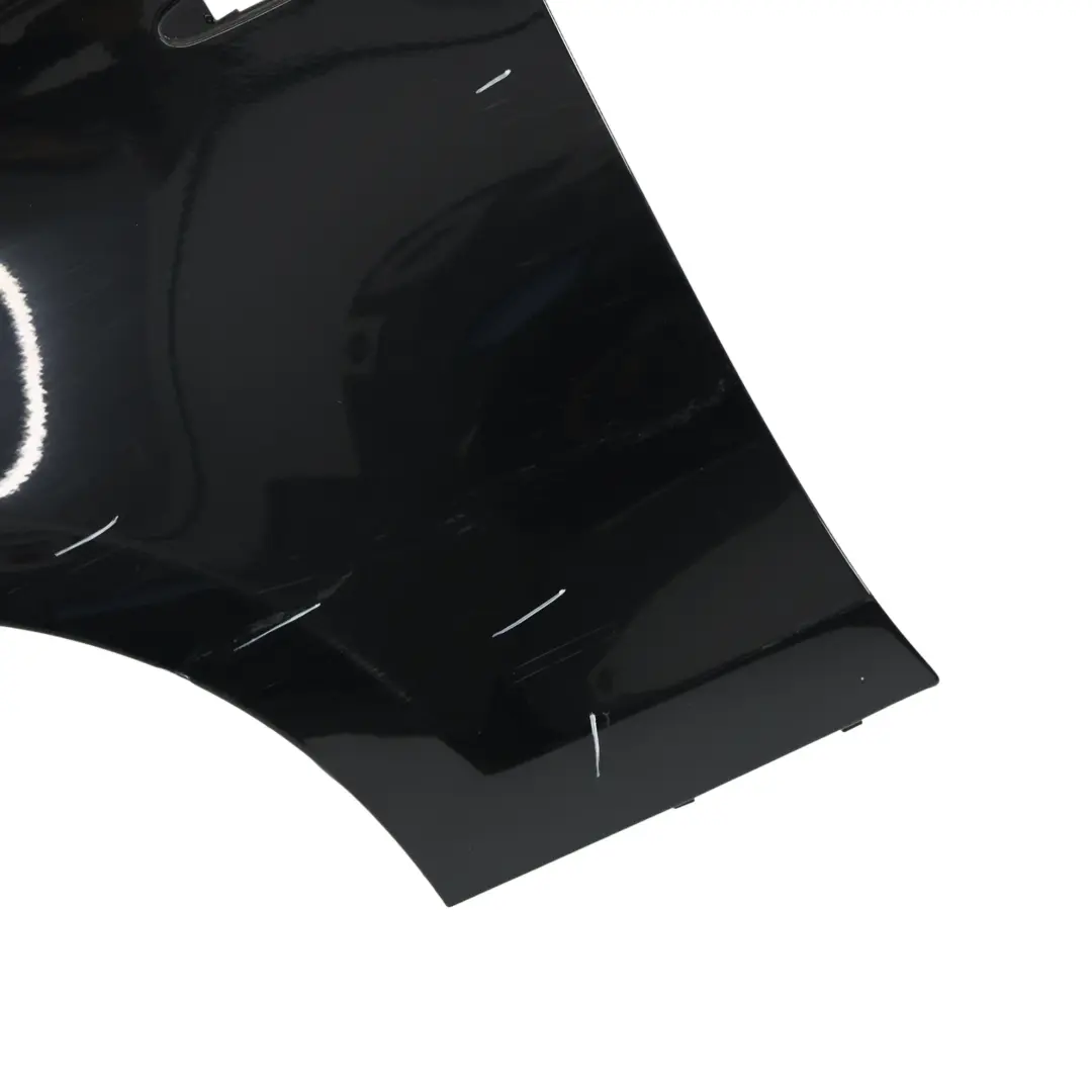  Pannello Laterale BMW E81 E87 Parafango Anteriore Sinistro Black Sapphire - 475 - SKU 7133227-BS - Numero di parte 7133227