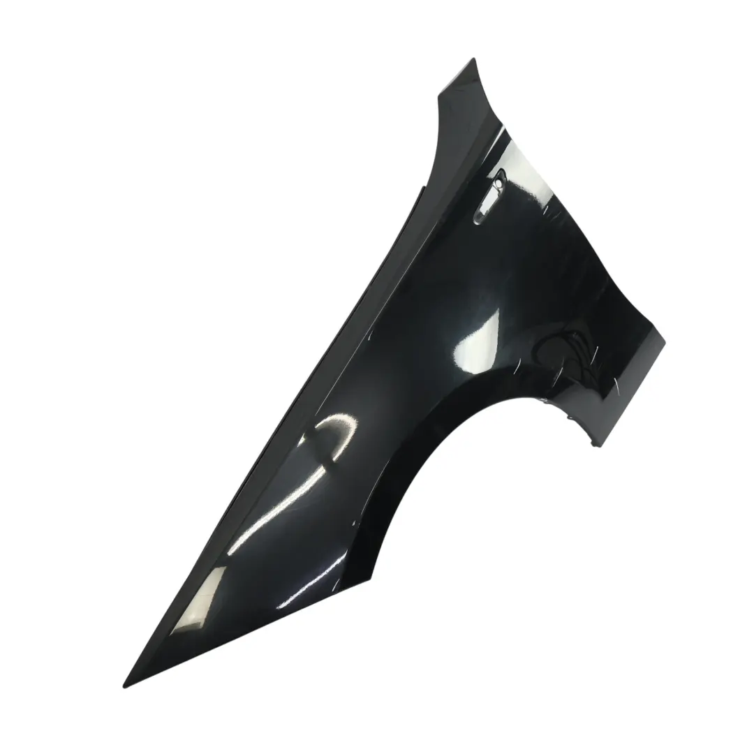  Pannello Laterale BMW E81 E87 Parafango Anteriore Sinistro Black Sapphire - 475 - SKU 7133227-BS - Numero di parte 7133227