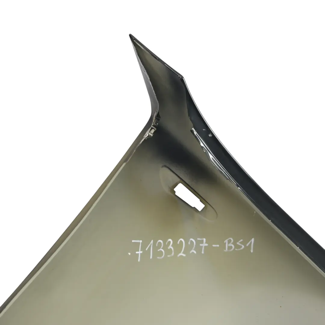 BMW E81 E87 Side Panel Wing Fender Front Left N/S Black Sapphire - 475 - SKU 7133227-BS1 - Part number 7133227