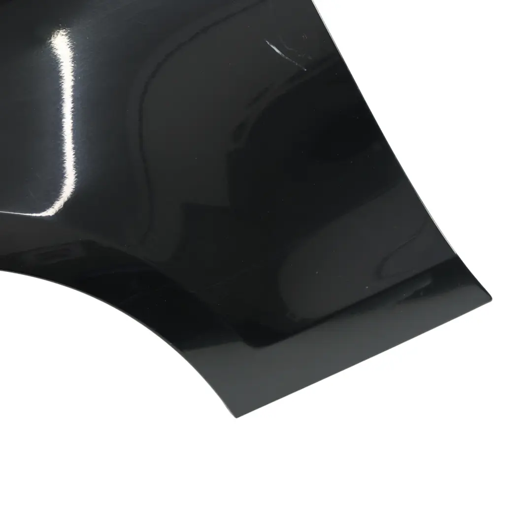 BMW E81 E87 Błotnik Przedni Lewy Black Sapphire Czarny Metalik - 475 - SKU 7133227-BS1 - Numer Części 7133227