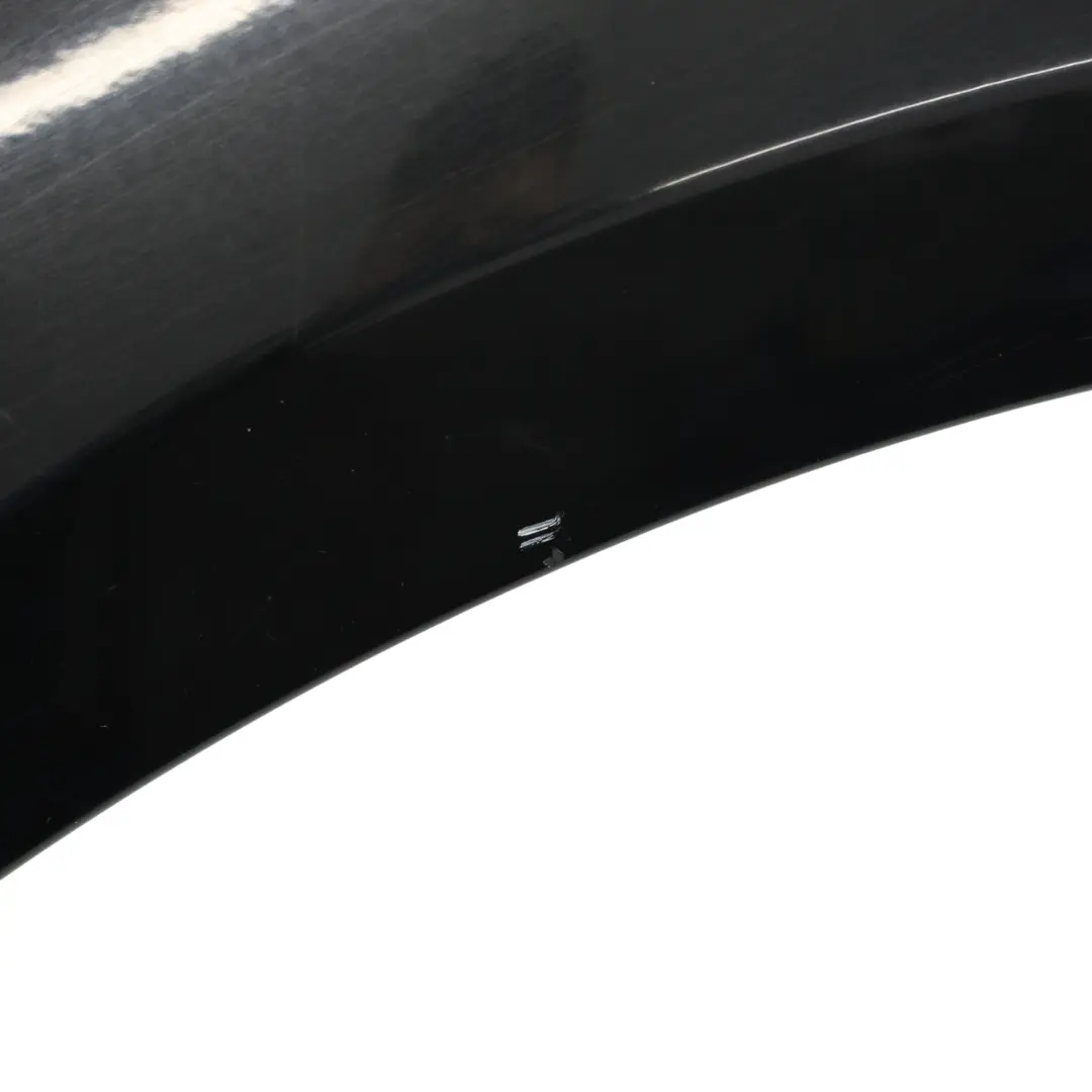 BMW E81 E87 Side Panel Wing Fender Front Left N/S Black Sapphire - 475 - SKU 7133227-BS1 - Part number 7133227