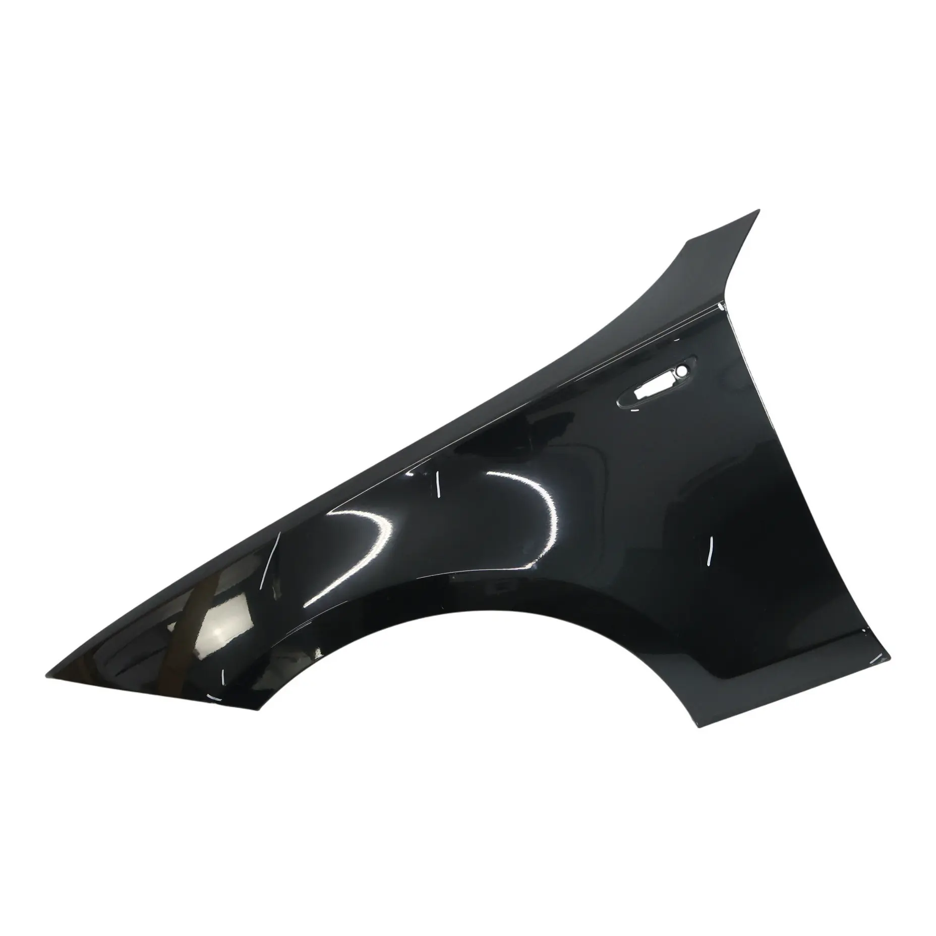 BMW E81 E87 Side Panel Wing Fender Front Left N/S Schwarz 2 Black - 668