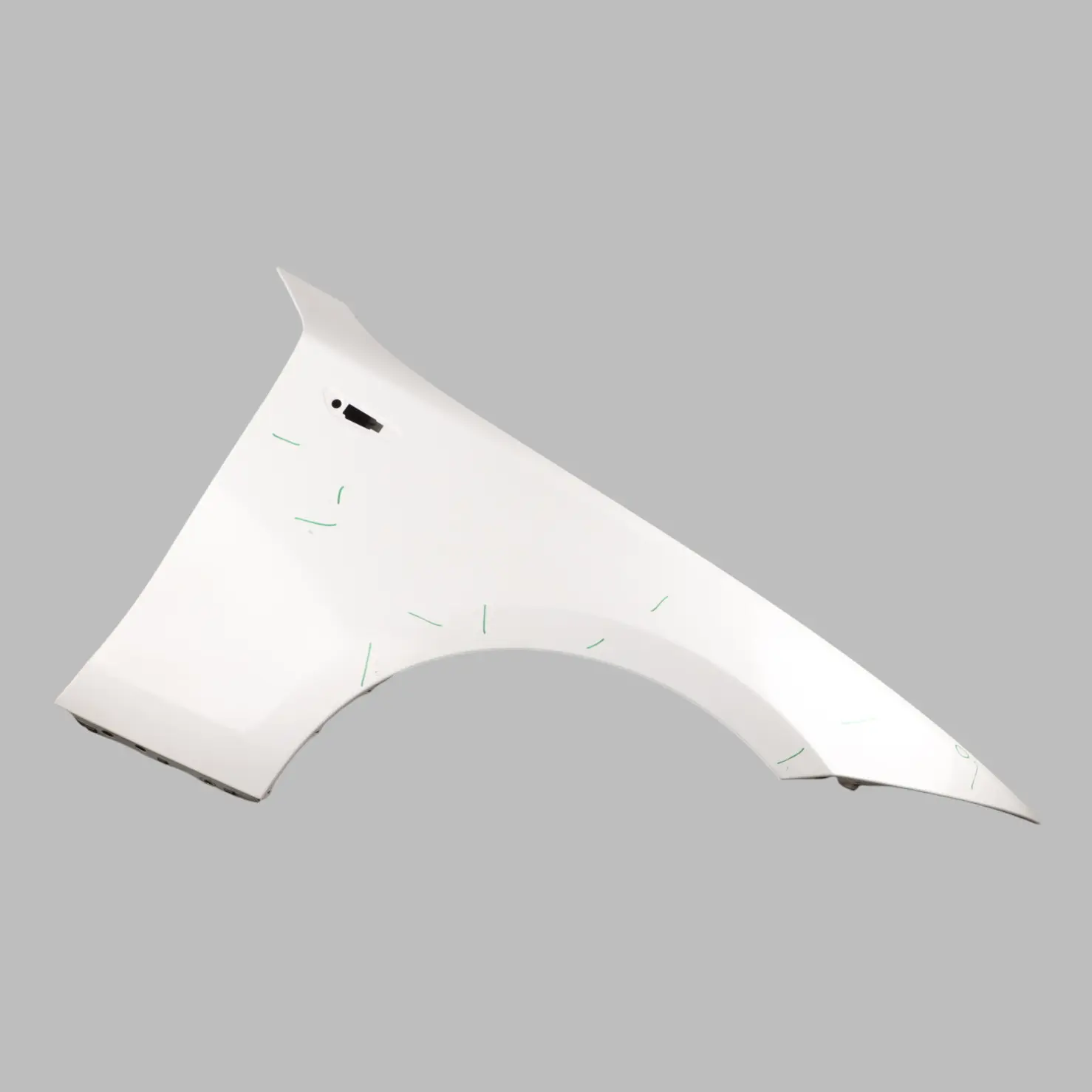 BMW E81 E87 Side Panel Wing Fender Front Right O/S Alpinweiss 3 White - 300