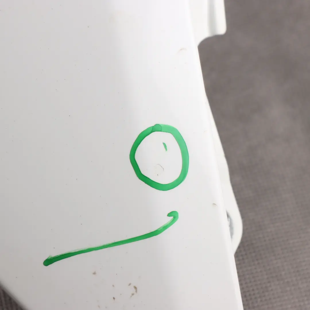  Pannello Laterale BMW E81 E87 Parafango Anteriore Destro Alpinweiss Bianco - 300 - SKU 7133228-AW - Numero di parte 7133228