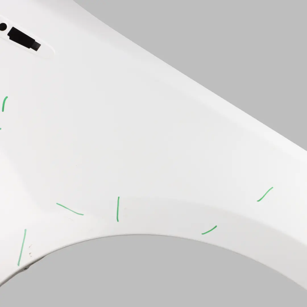 BMW E81 E87 Side Panel Wing Fender Front Right O/S Alpinweiss 3 White - 300 - SKU 7133228-AW - Part number 7133228