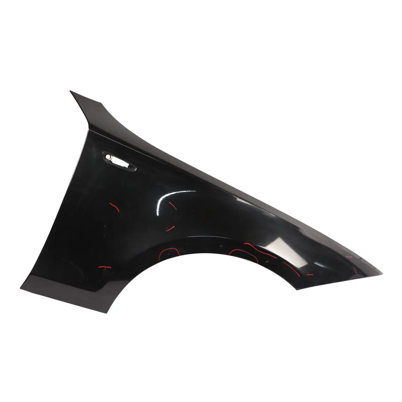 BMW E81 E87 Side Panel Fender Wing Front Right O/S Black Sapphire Metallic 475