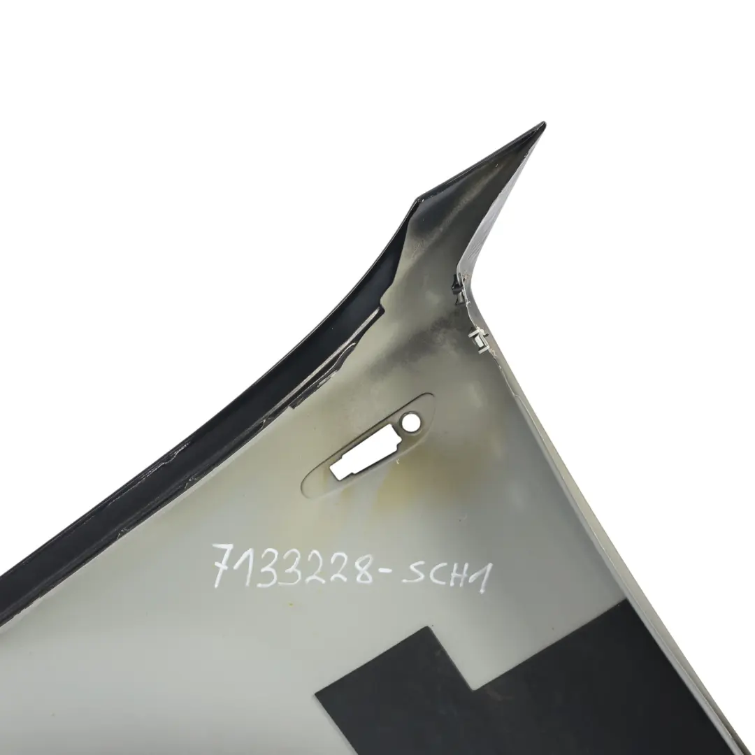 BMW E81 E82 E87 E88 Pannello Laterale Anteriore Destro Parafango Nero 2 - 668 - SKU 7133228-SCH1 - Numero di parte 7133228