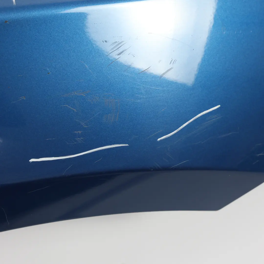 BMW E81 E87 Side Panel Fender Wing Front Right O/S Sydney Blue Metallic - A19 - SKU 7133228-SYD - Part number 7133228