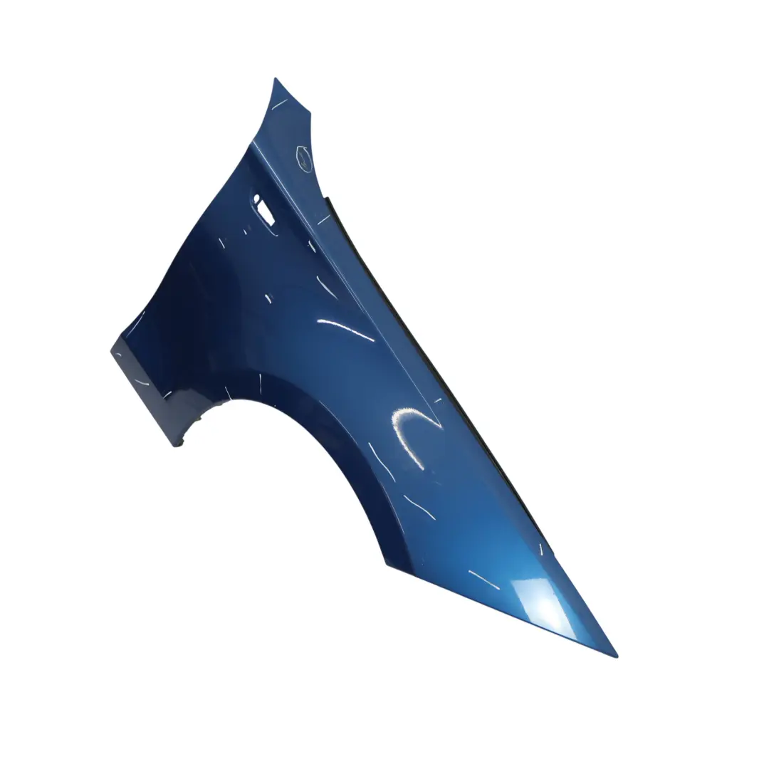 BMW E81 E87 Side Panel Fender Wing Front Right O/S Sydney Blue Metallic - A19 - SKU 7133228-SYD - Part number 7133228